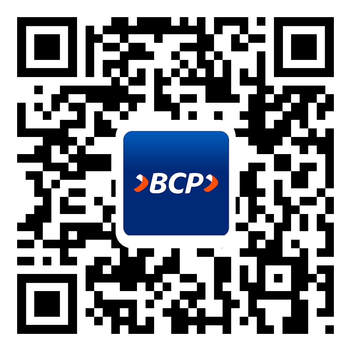 Código QR original de BCP